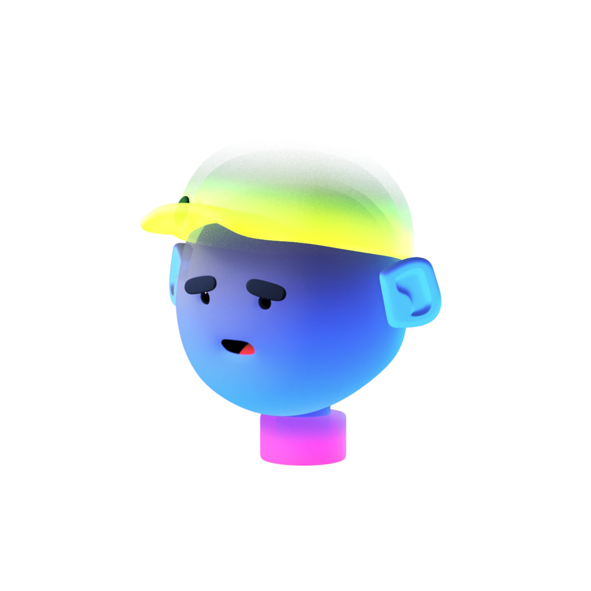 Blue Nuance avatar with a concerned expression